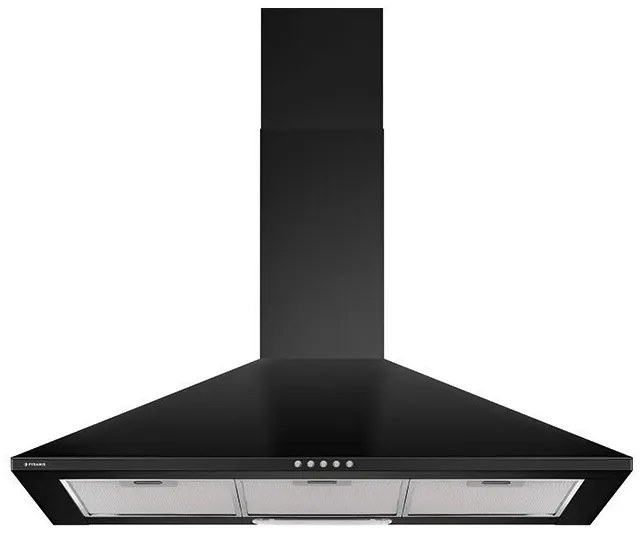 Камина абсорбер Pyramis Square Black-Дължина: 90 см
