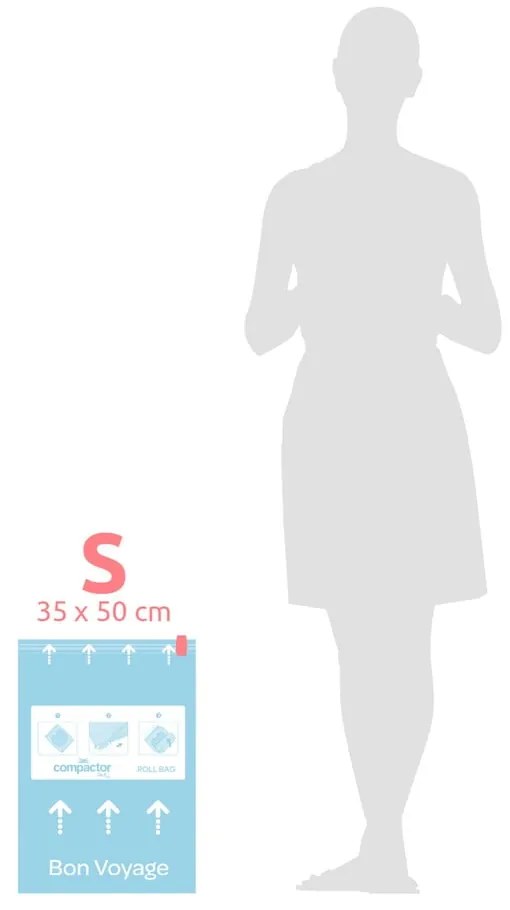 Вакуумни торбички в комплект от 4 броя Roll Up S – Compactor