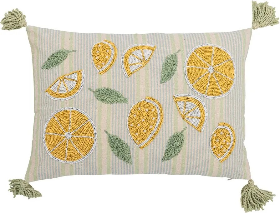 Памучна декоративна възглавница 35x50 cm Lemon – Bloomingville
