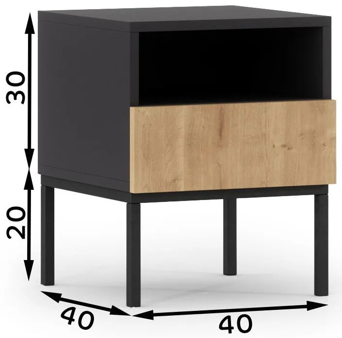 Помощна масичка Lazzy-Fusiko