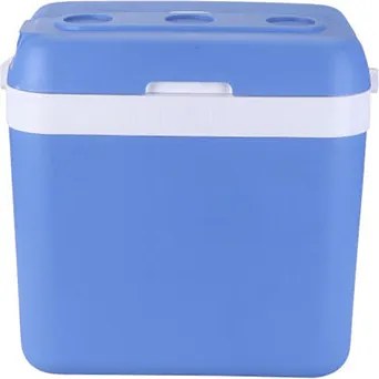 Хладилна чанта ZEPHYR ZP 1448 A32, 32 литра, 12V DC, Охлаждане и затопляне, Двойно захранване, Син