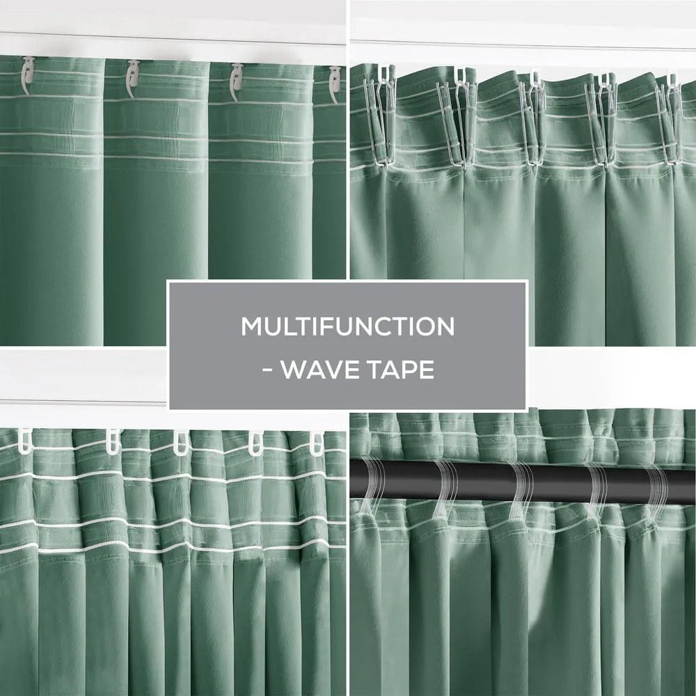 Светлозелено dimout перде 140x270 cm Kierra – Restilo