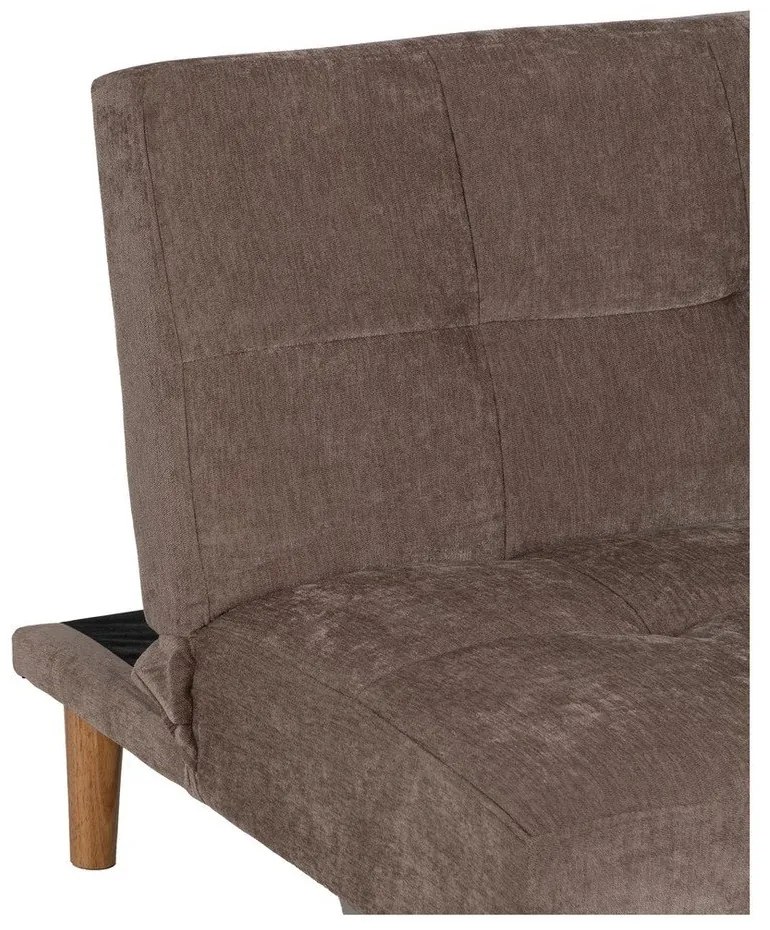 Кафяв шенилов разтегателен диван 178 cm – Ixia