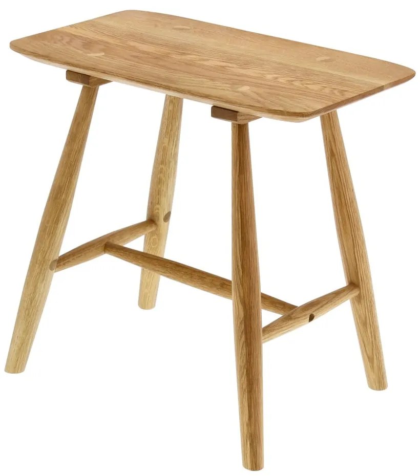 Табуретка от дъбова дървесина Bodo - Villa Collection