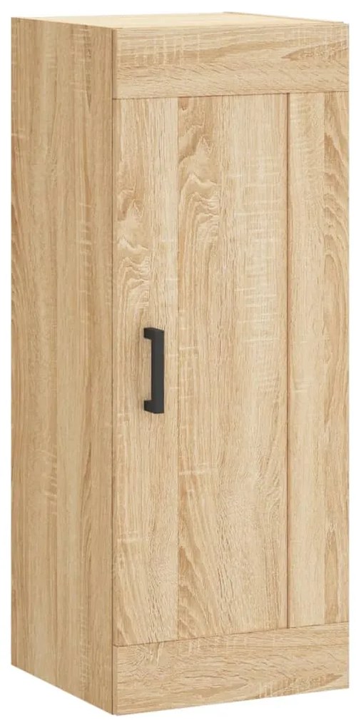 830503 vidaXL Стенен шкаф, дъб сонома, 34,5x34x90 см, инженерно дърво