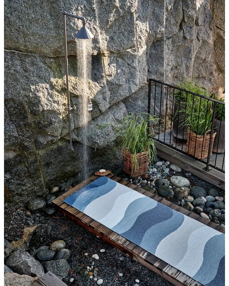 Синя пътека за открито и закрито 70x300 cm Urvi Water – Pappelina