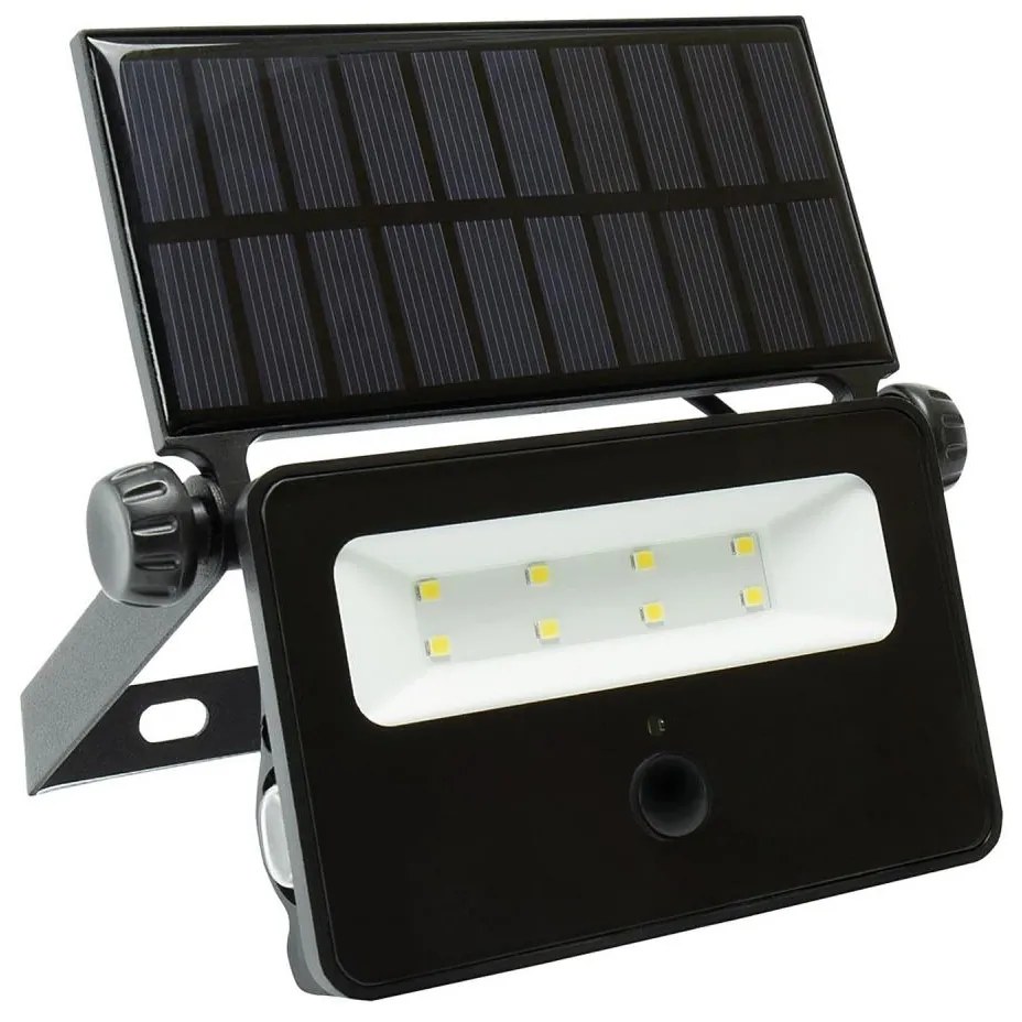 LED соларен прожектор с датчик NOCTIS LED/2W/1800 mAh 3,7V 6000K IP65