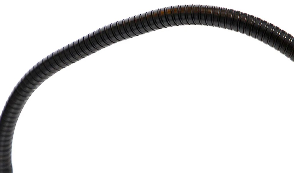 Интелигентна подова лампа черна със злато с Wi-Fi A60 и E14 - Retro