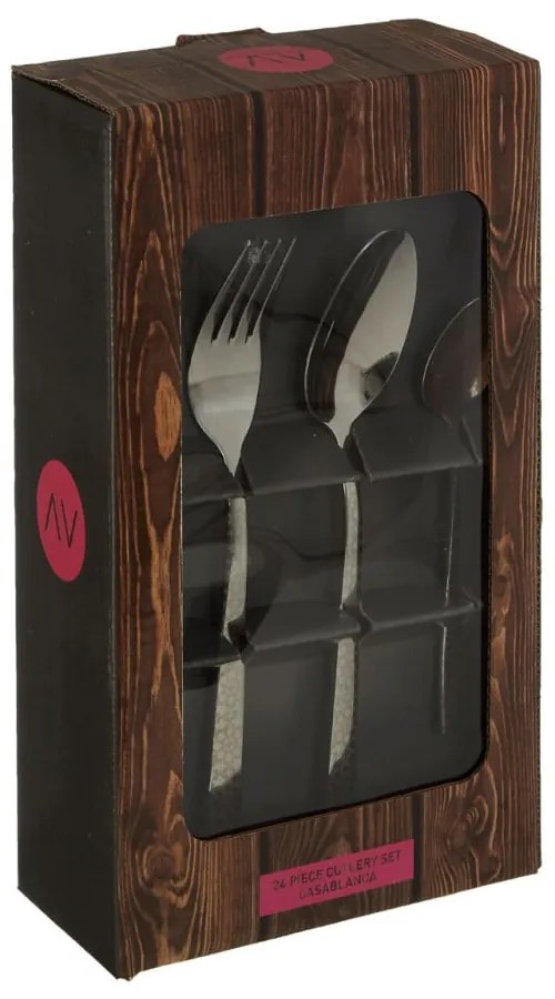 Комплект прибори за хранене от неръждаема стомана от 24 части Montana - Premier Housewares