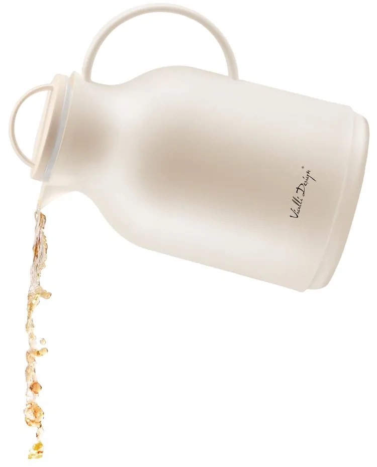 Бежов термос , 1 л - Vialli Design