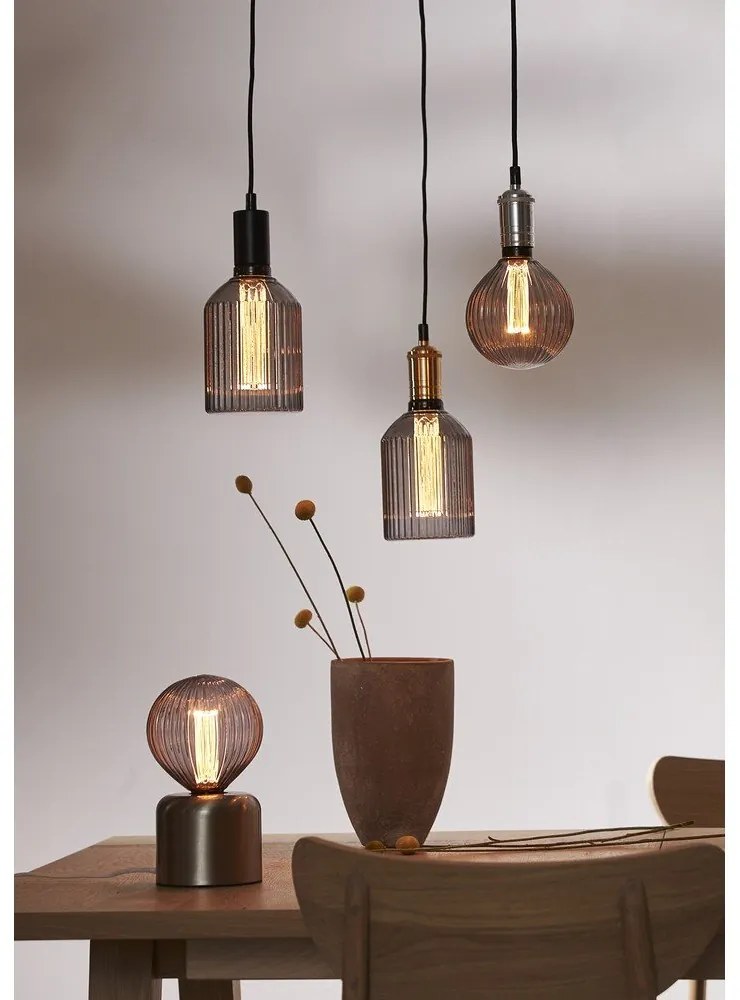 LED декоративна крушка с топла светлина E27, 1 W NGC Stripe - Star Trading