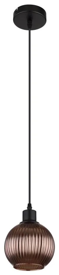 Globo 15638B - Пендел ZUMBA 1xE27/25W/230V Ø 15 см меден