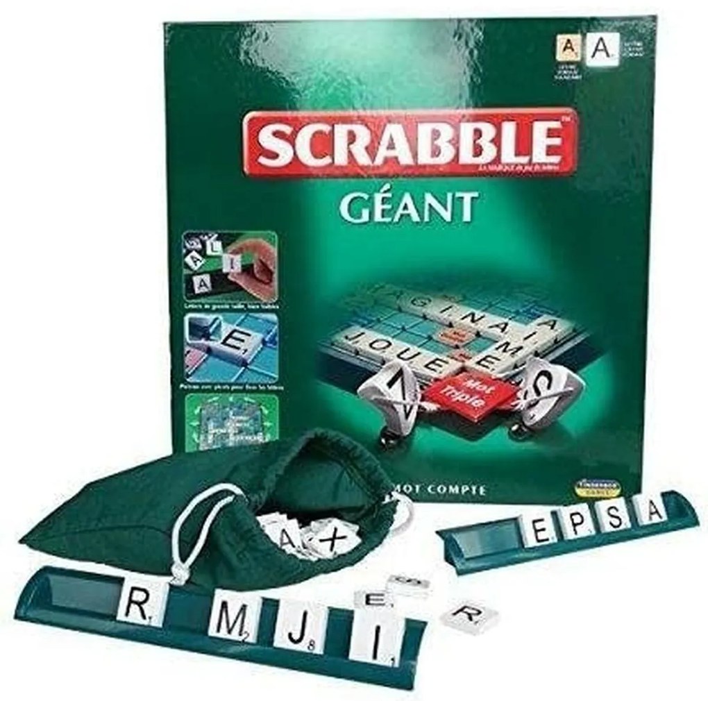 Игра с думи Megableu Scrabble Geant (FR)