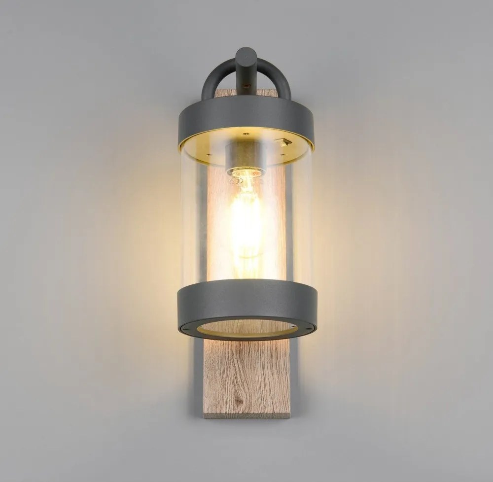 Стенно външно осветително тяло (височина 33 cm) Sambesi – Trio