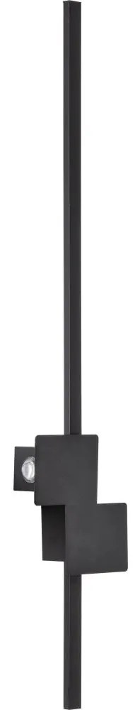 LED аплик LED/12W/230V 3000-6500K черен