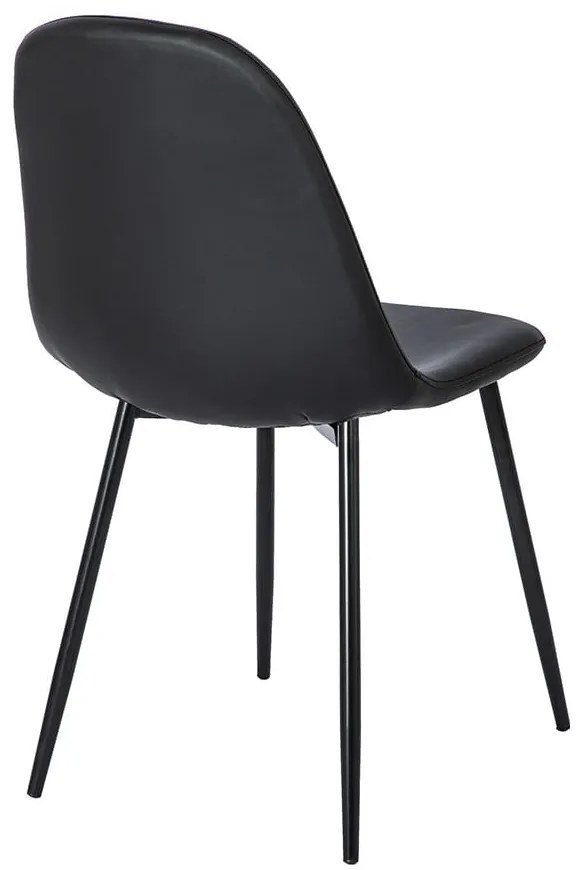 Комплект от 2 черни трапезни стола Lissy - Bonami Essentials