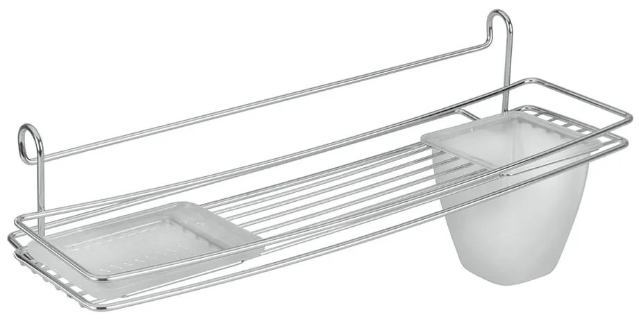 Рафт с чаша за четка за зъби на вратата - Metaltex