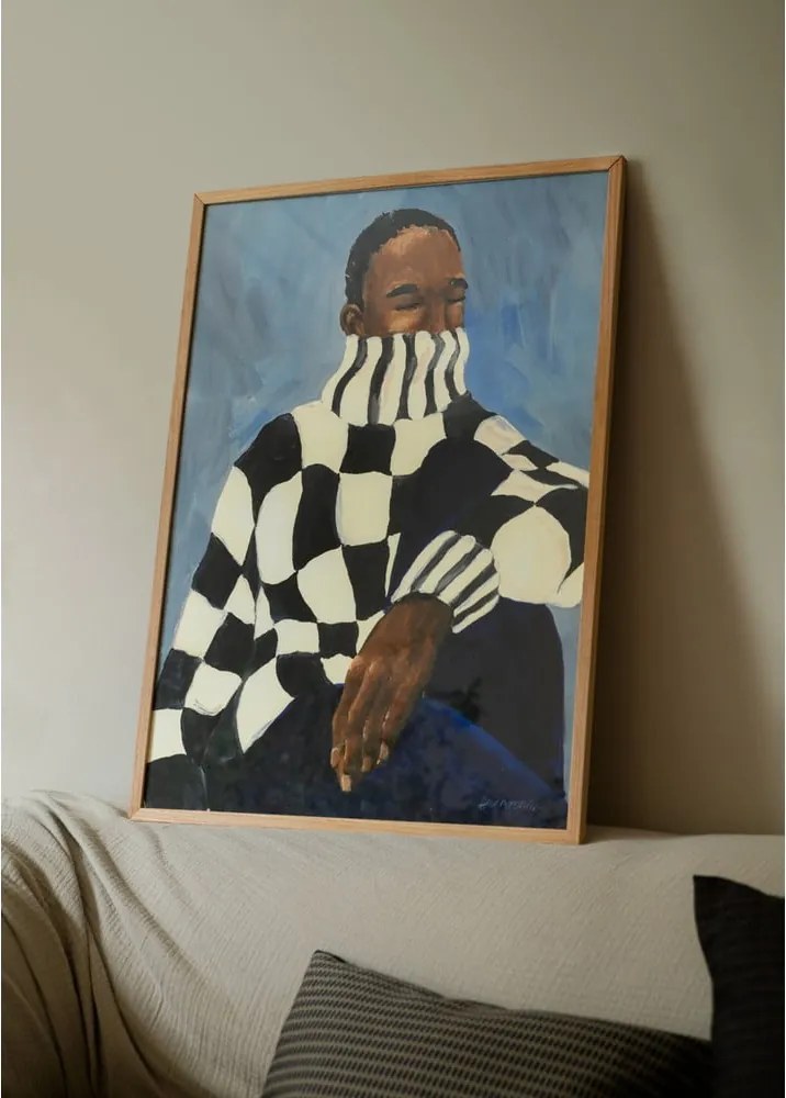 Постер 50x70 cm Check – Hanna Peterson – The Poster Club