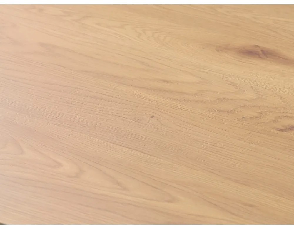 Трапезна маса с дъбов плот 100x200 cm Cesura – Unique Furniture