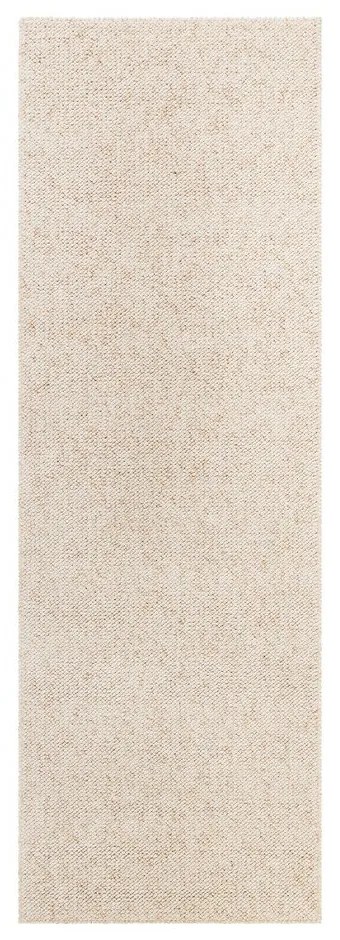 Кремава пътека подходяща за пране 80x240 cm Rocco Cream – Elle Decoration