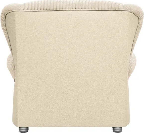 Бежов шезлонг от рипсено кадифе Lord – Ropez