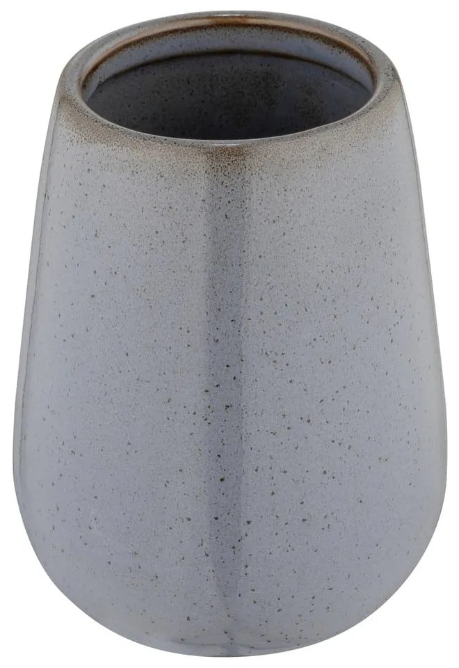 Сива керамична чаша за четки за зъби Sirmione – Wenko