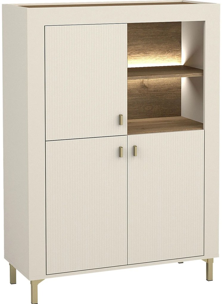 Бюфет Mossa с LED осветление-Mpez