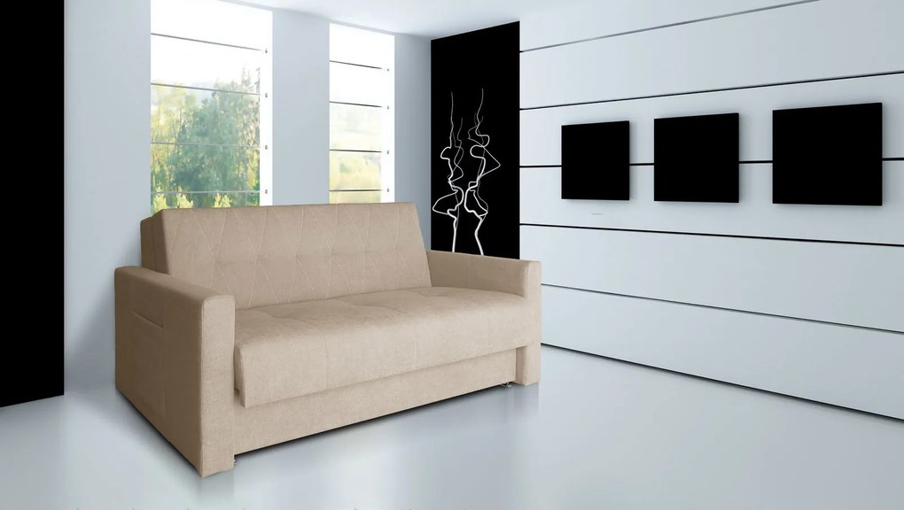 Диван-легло Ромбус-Бежово