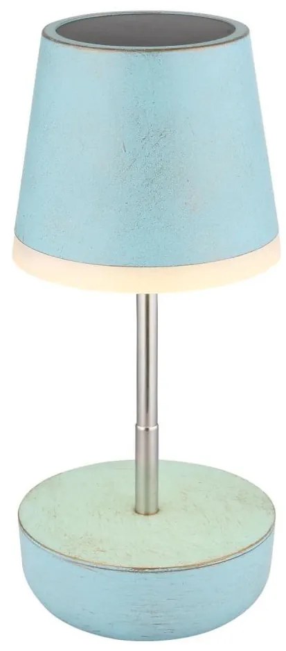 Globo 36638B - LED соларна лампа 10xLED/0,06W/3V IP44 синя