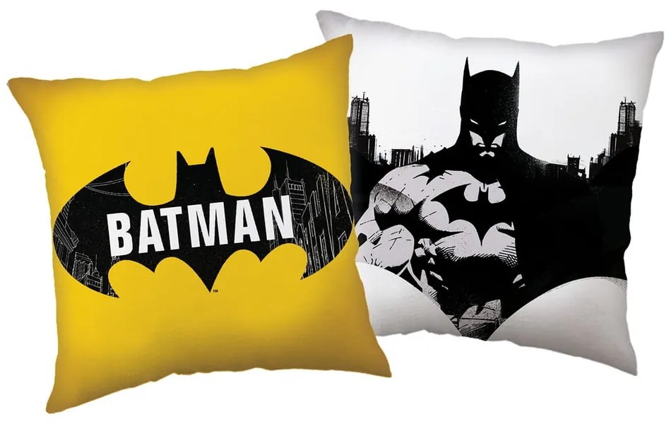 Детска възглавница 40x40 cm Batman "The Emblem" – Jerry Fabrics