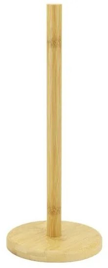 Horecano - Бамбукова поставка / стойка за домакинска хартия ф13xh33см HOME-(DN102)