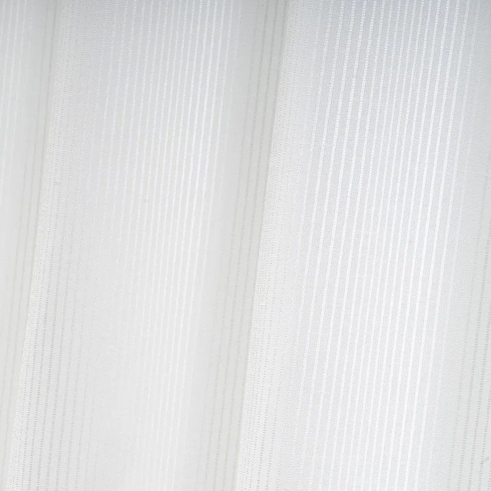 Бяла завеса със смес от лен 140x260 cm Fifties – Casa Selección