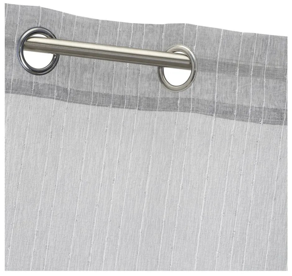 Сива завеса 140x260 cm Vertical Thread – Casa Selección