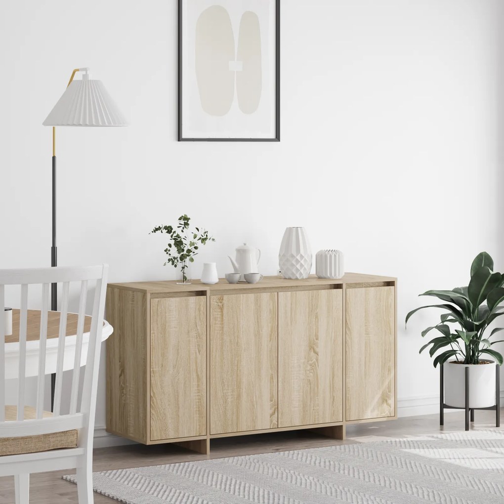 Sonata H Шкаф от дъб Дъб Sonoma Инженерна дървесина 135 x 41 x 75 см