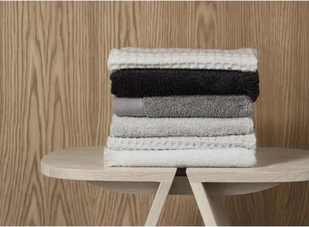 Сиви кърпи в комплект 2 бр. от органичен памук от тери 30x50 cm Riva – Blomus