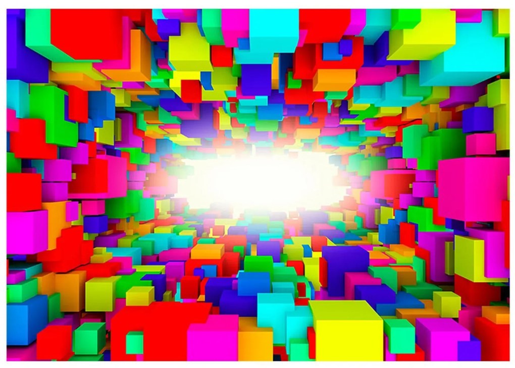 тапети - Light In Color Geometry 100x70