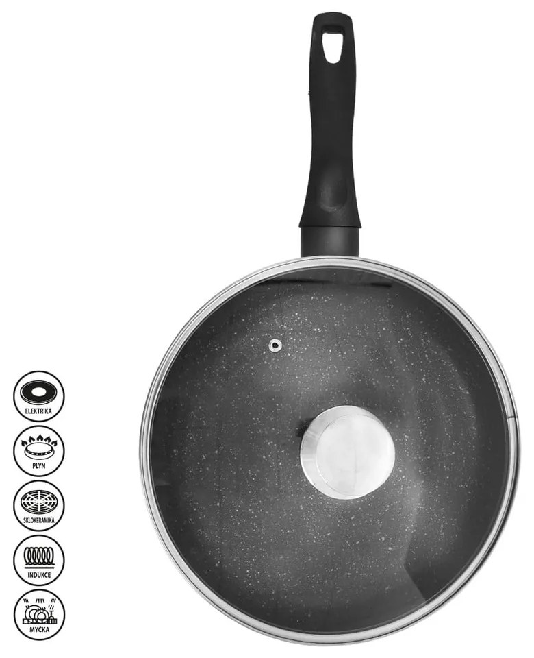 Алуминиева тенджера с капак ø 28 cm Grande - Orion