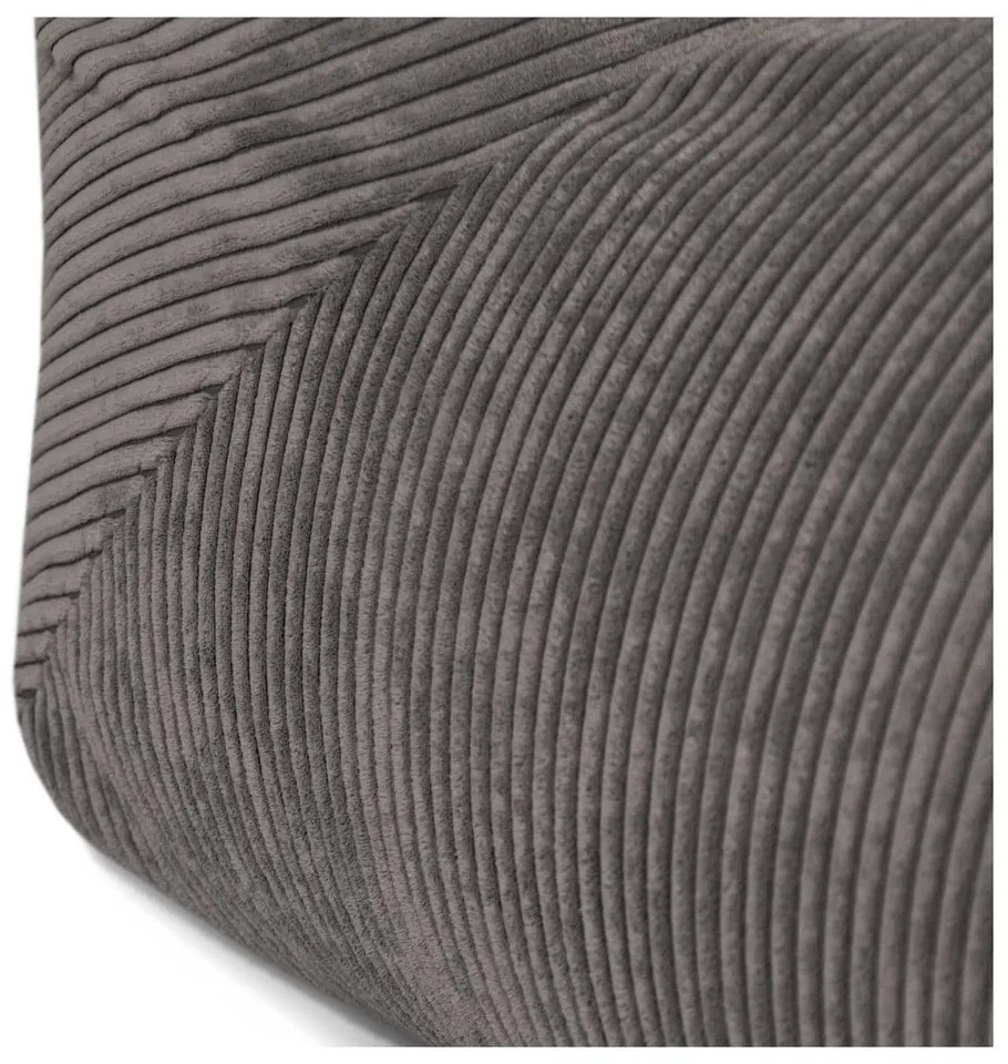 Лилав пуф от рипсено кадифе Tube 100 – SLOWDOWN