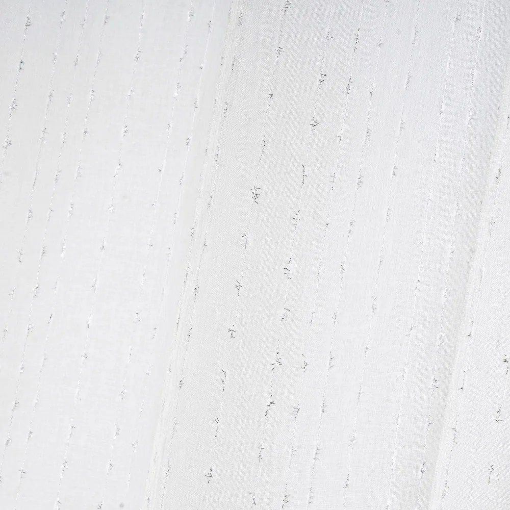 Бяла завеса 140x260 cm Vertical Thread – Casa Selección