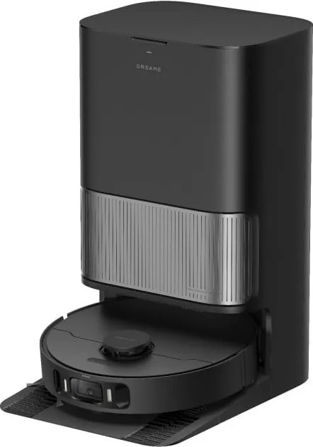 Прахосмукачка робот Dreame L40 Ultra AE RLL77SE_BK, 19000 Pa, 5200 mAh, 60W, До 168 м2, Станция за зареждане и автоматично изпразване, Автономия 180 мин, Черен