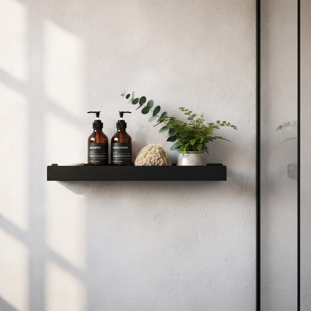 Рафт за баня SF04 60cm black matt