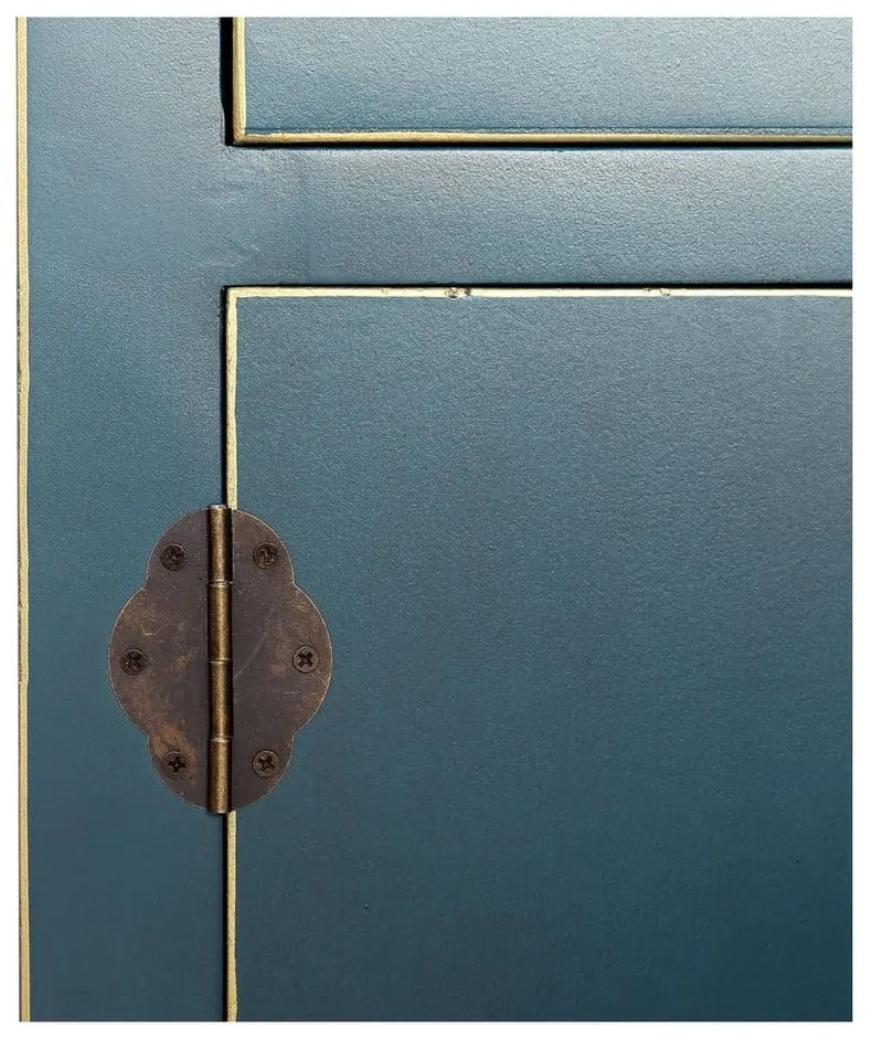 Син висок скрин 73x90 cm Oriente – Ixia