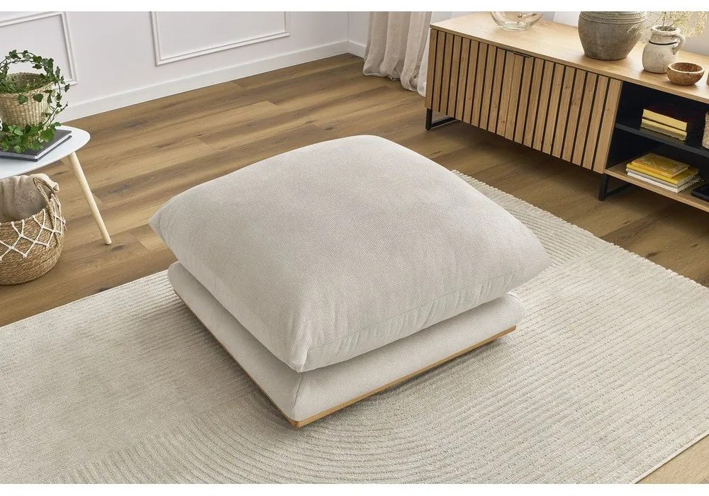 Кремава табуретка Ernest – Bobochic Paris