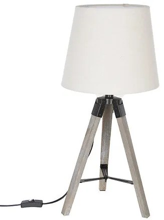 Настолна лампа atmosphera Runo Tripod, 58 cm - Черен