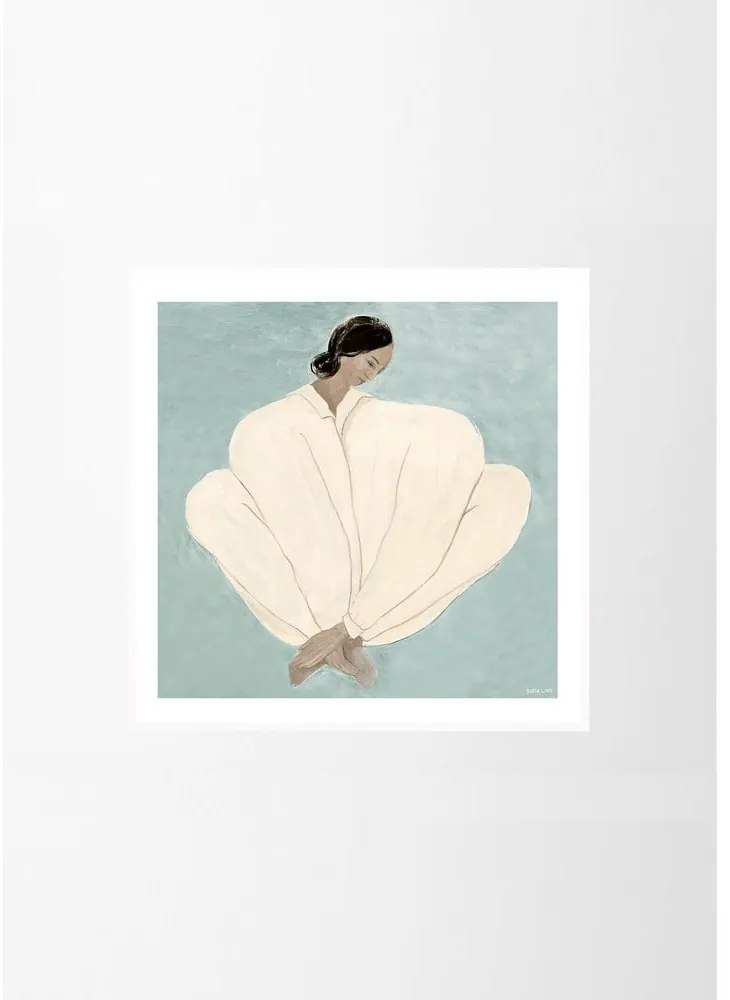 Постер 70x70 cm Meet Me At Jaurés – Sofia Lind – The Poster Club