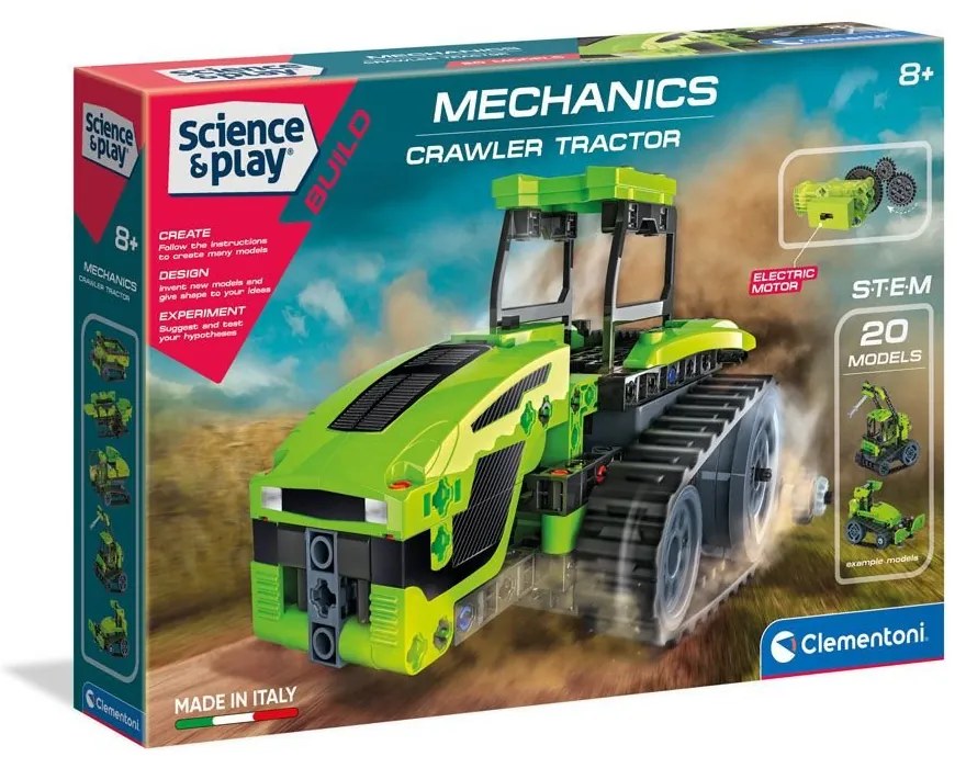 Clementoni - Mechanics Laboratory Конструктор Трактори 250ч. 75064