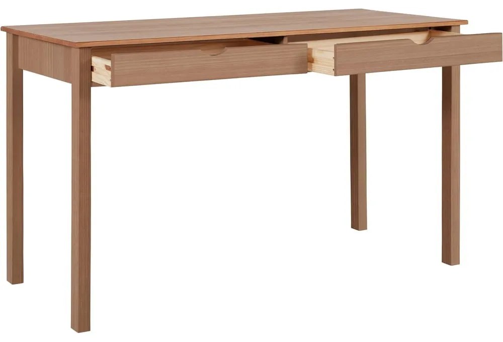 Работна маса от борова дървесина, дължина 140 cm Gava - Støraa