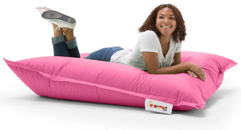 Градински пуф Cushion Pouf 100x100, цвят Розов