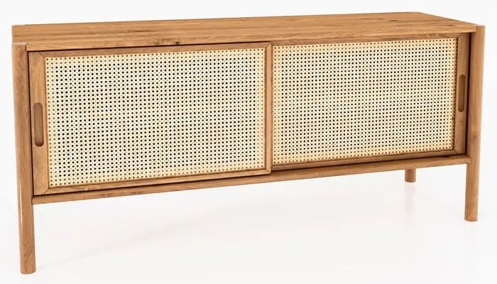 Масичка за телевизор от дъб 142x64 cm Pola - The Beds