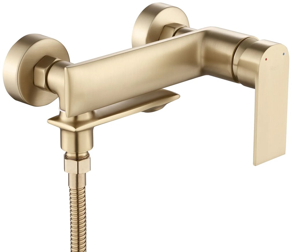Смесител за вана REA Veneta Brush Gold